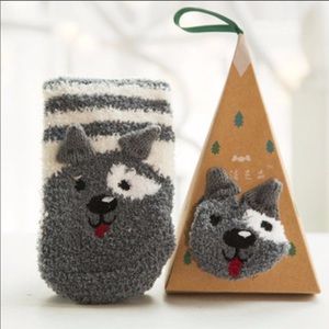 Cute soft puppy 🐶 socks 🧦!